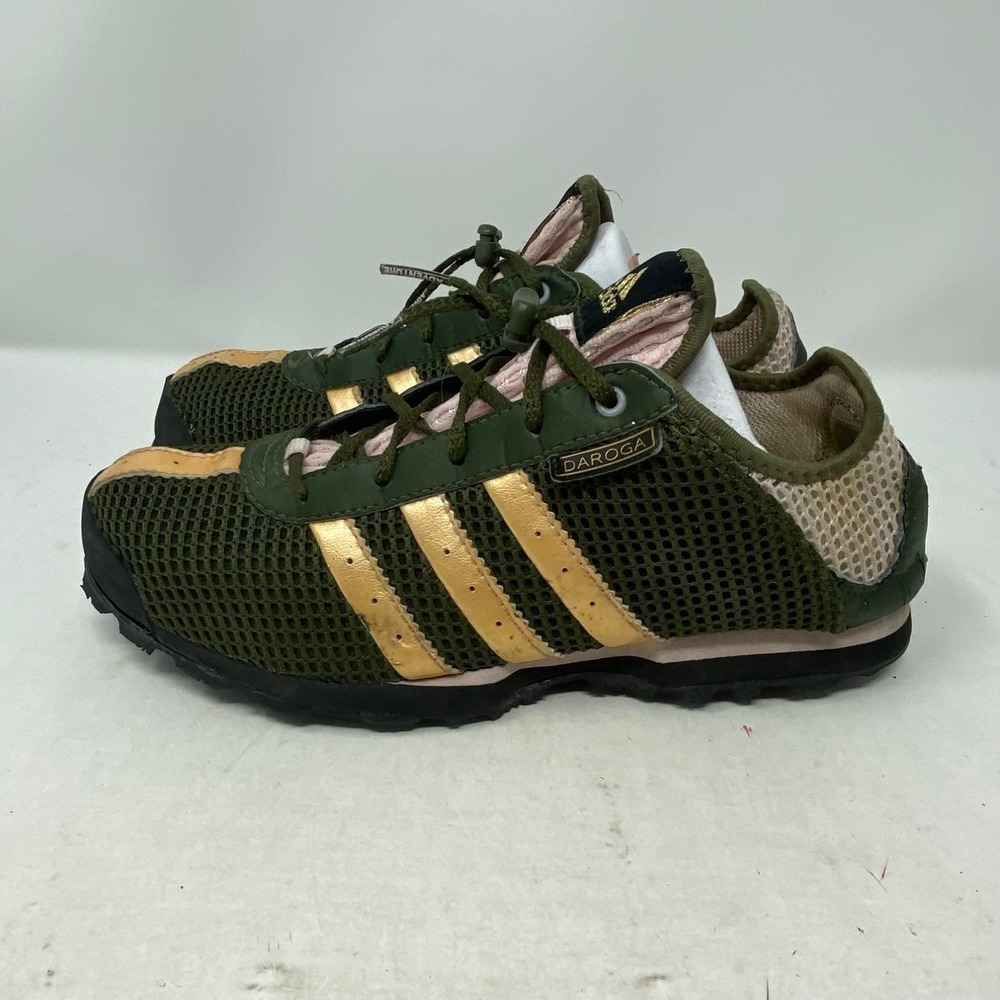adidas Daroga Mens 9.5 Green Trail Hiking Water Shoes 2004 Vintage 547380